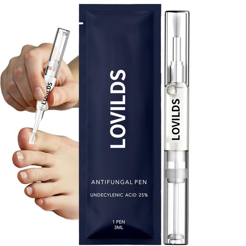 Toenail Fungus Pen - UNDECYLENIC ACID 25% - Daily Solution for Brittle & Thickened Nails