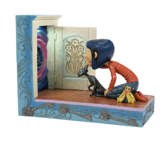 Coraline Kneeling Statue