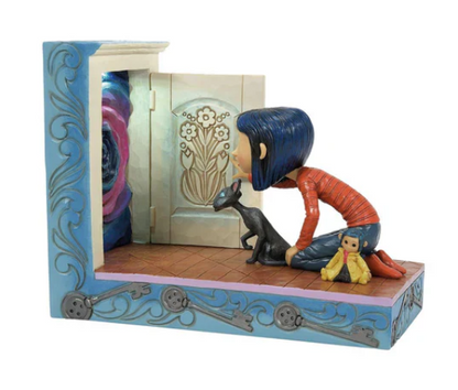 Coraline Kneeling Statue