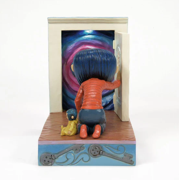 Coraline Kneeling Statue