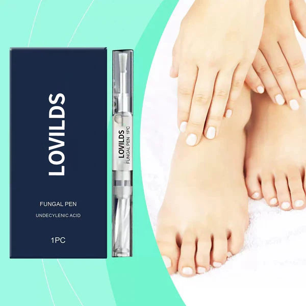 Toenail Fungus Pen - UNDECYLENIC ACID 25% - Daily Solution for Brittle & Thickened Nails